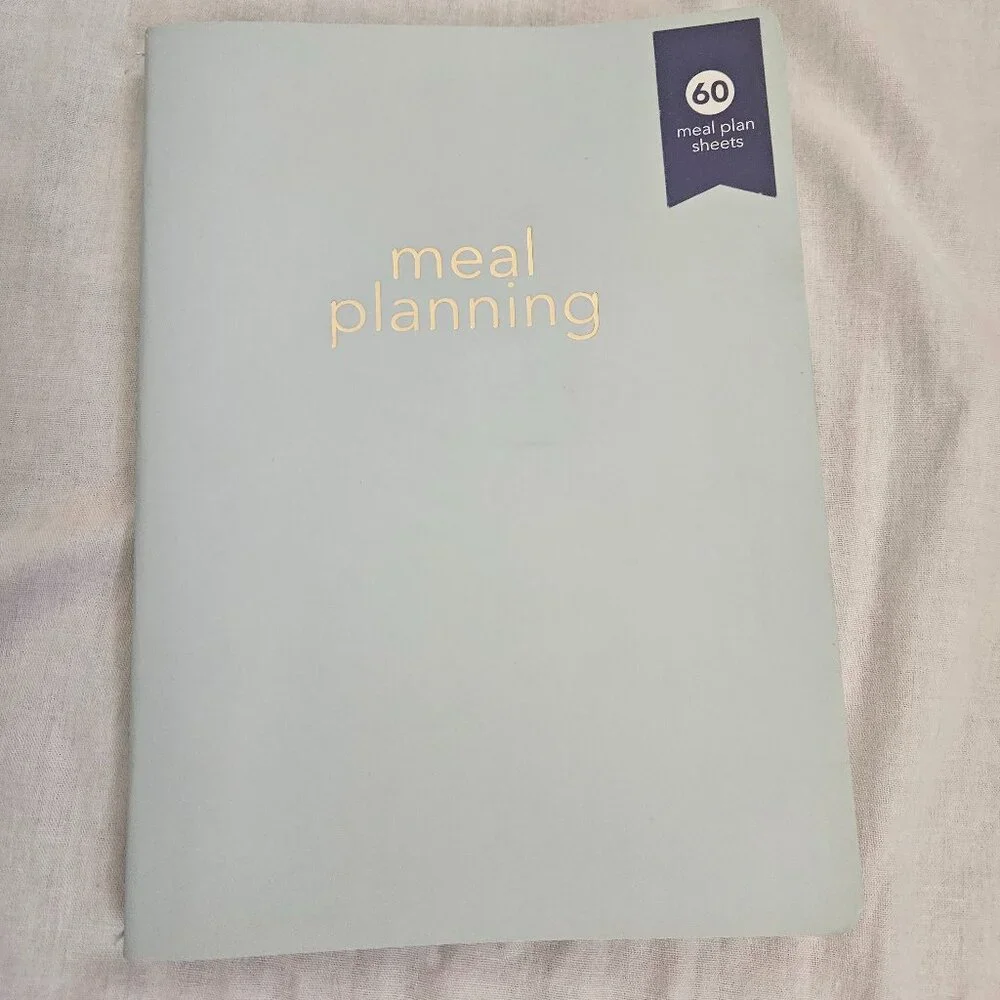 Meal Planning Notebook 60 Sheets Brand New Recipe sheets